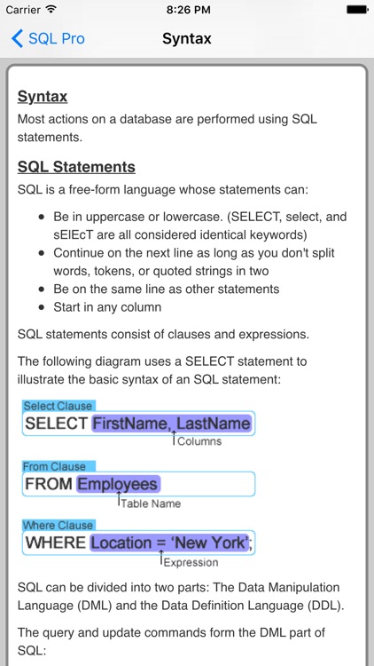 SQL Pro FREE screenshot-2