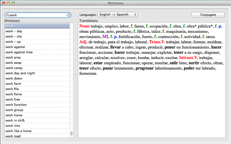 Spanish Dictionary (Offline) thumbnail 3