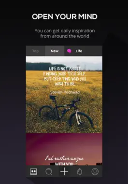 Game screenshot Inspire: Quotes Generator apk