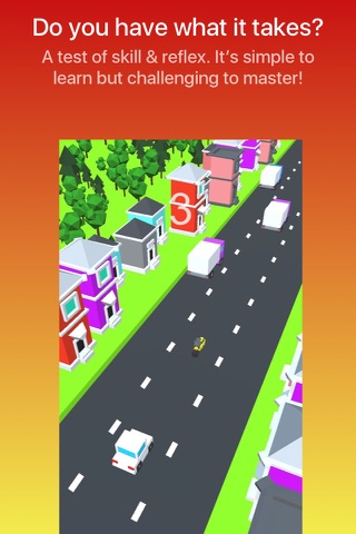 Dodgy Road - FREE Endless Arcade Obstacle Challenge Game screenshot 2