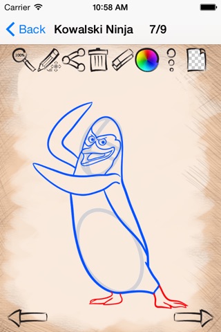 Draw And Play Penguins screenshot 3