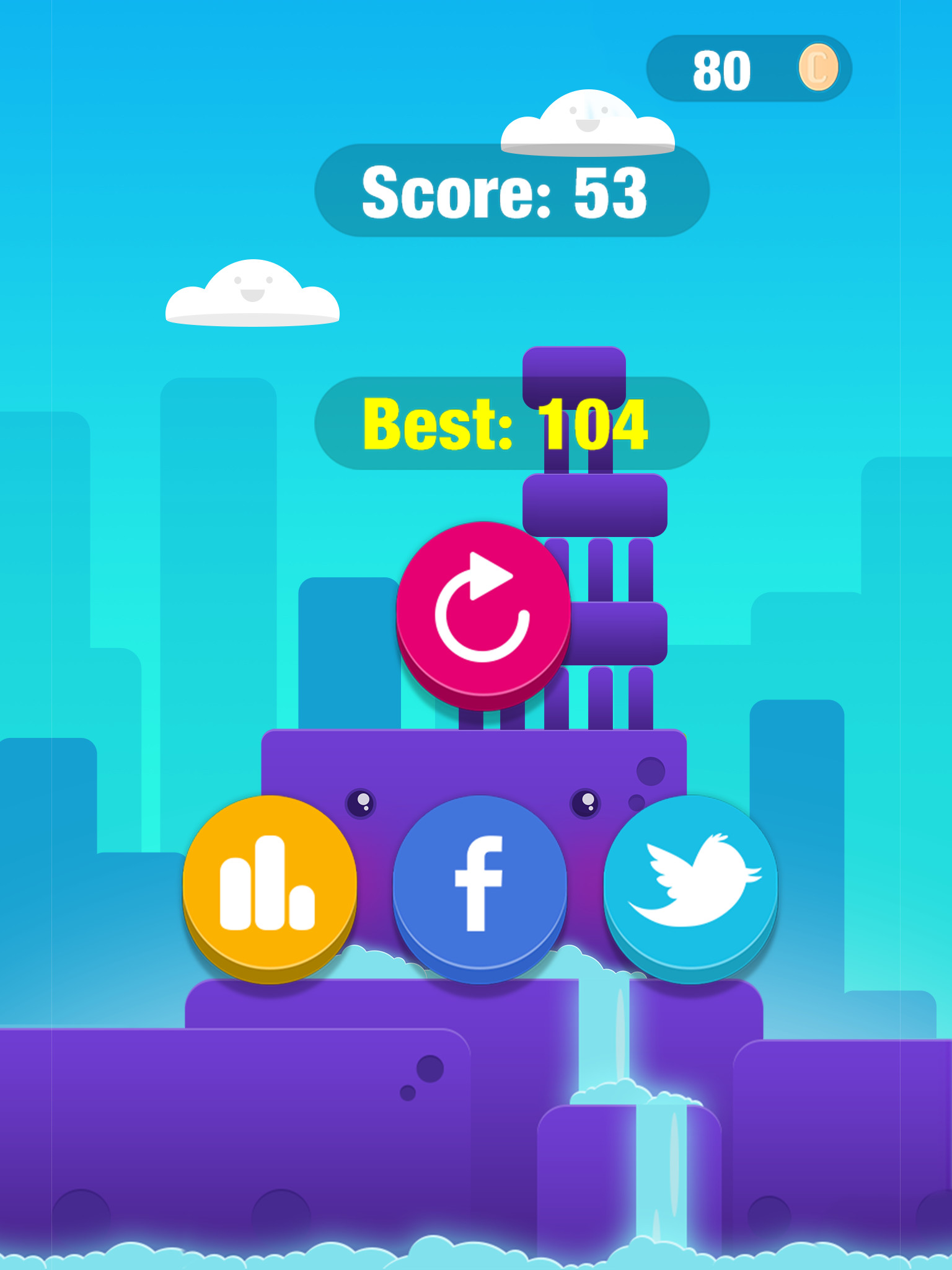 Cartoon Tower - Free Game For Endless Adventure screenshot 6