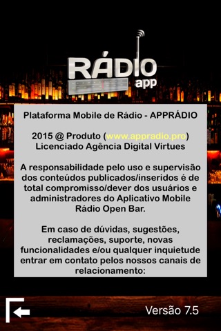 Rádio Open Bar screenshot 3