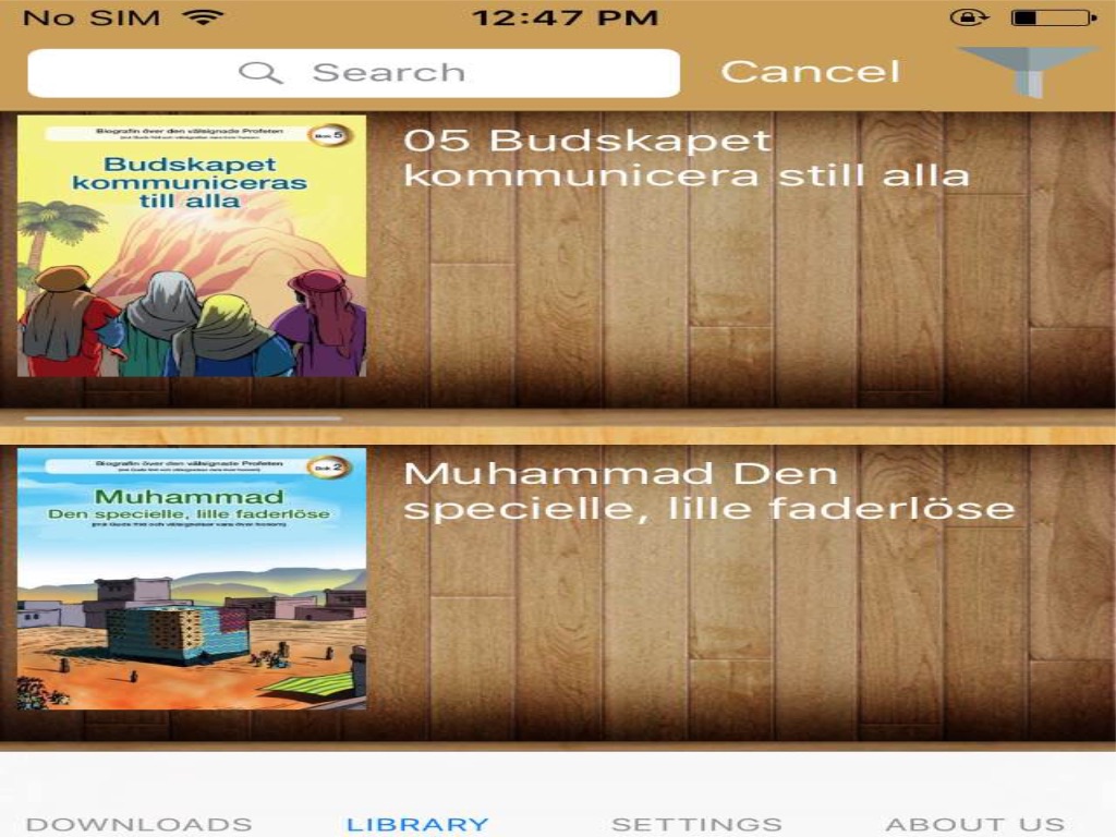 iPad screenshot