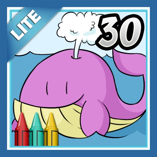 Coloring Book 30 Lite: Pirates iOS App