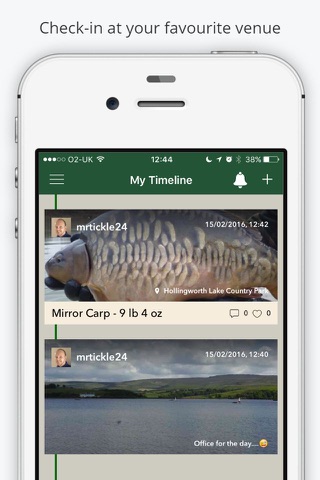 Hooked - The Social Fishing App screenshot 2