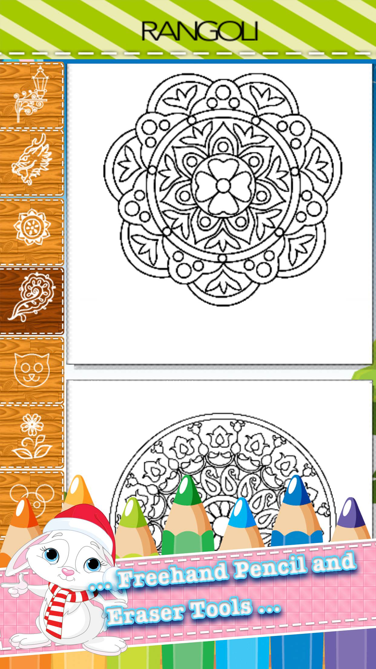 Adult Coloring Book Mandala - Free Fun Games for Stress Bringing Relax Curative Relieving Color Therapy screenshot 5