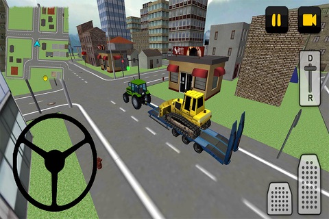 Tractor Driver 3D: City screenshot 2