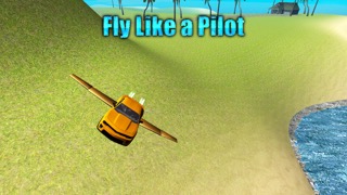 Flying Car Driving Simulator Free: Extreme Muscle Car - Airplane Flight Pilotのおすすめ画像1