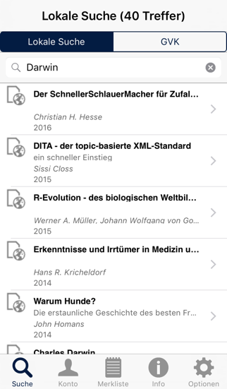 Screenshot #1 pour BibApp HAWK