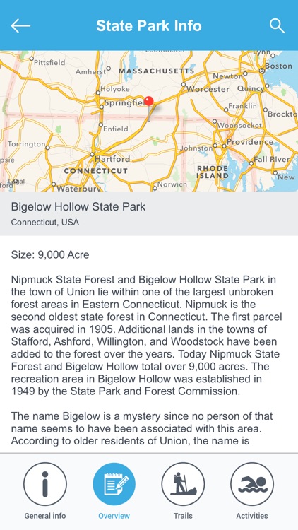 Connecticut National Parks & State Parks