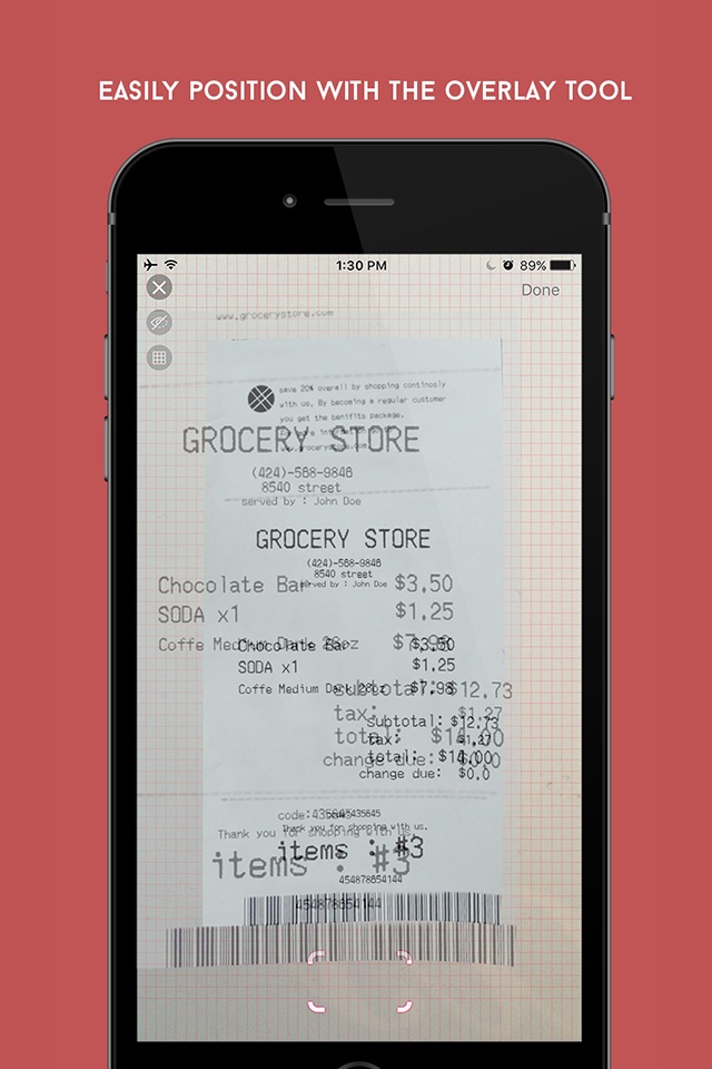 Camculator - Calculate Receipts Documents With Your Camera screenshot 4