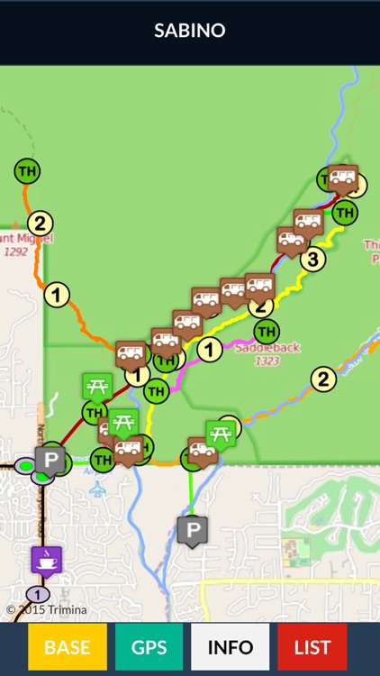 Sabino Canyon Trail Map Offline screenshot-4