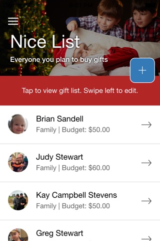 Christmas List App screenshot 2