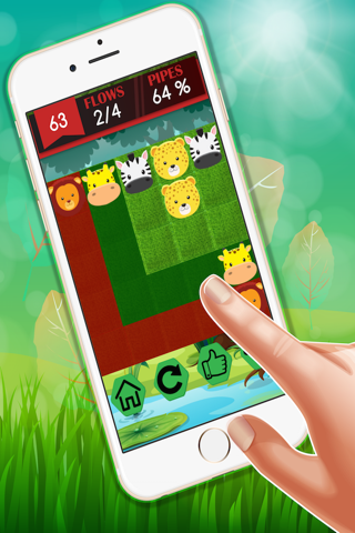 Hitch Animals : - Jungle best fun puzzle game for kids screenshot 3