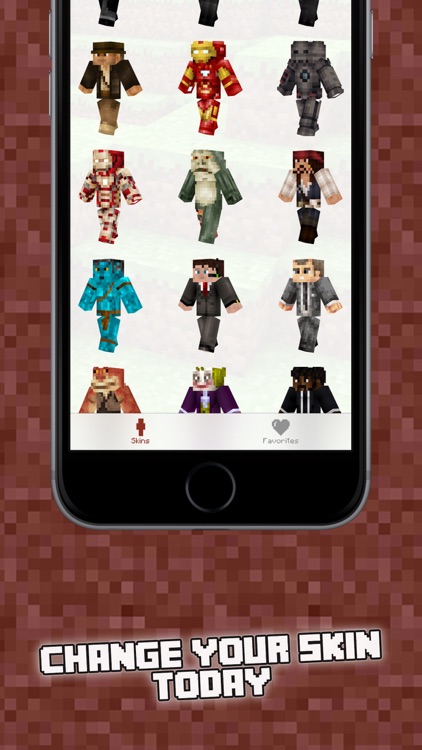 Movie Skins for Minecraft PE (Pocket Edition Superhero Skins)