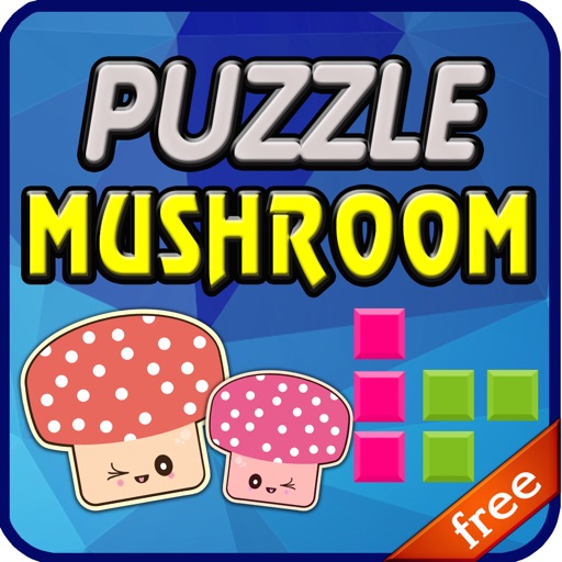 Puzzle Mushroom - Free Puzzle Game for Kids icon