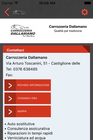 Carrozzeria Dallamano screenshot 3