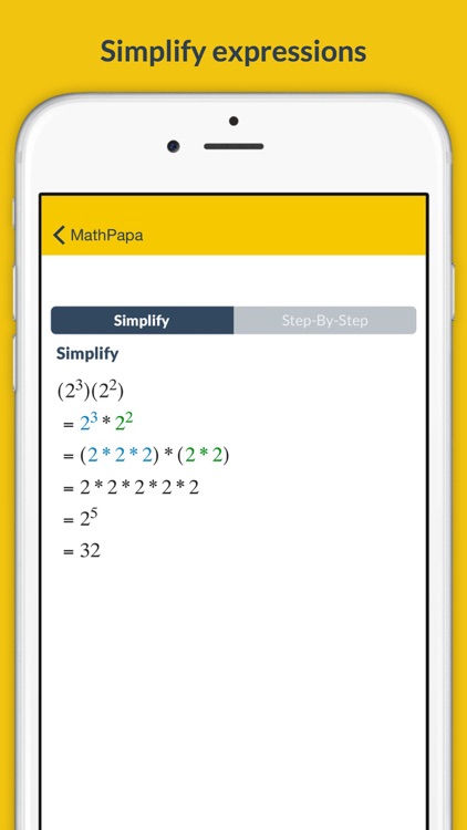MathPapa - Algebra Calculator & Equation Solver App screenshot-3
