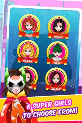Game screenshot Superhero Princess Hair Salon - fun nail makeover & make-up spa girl games for kids! hack