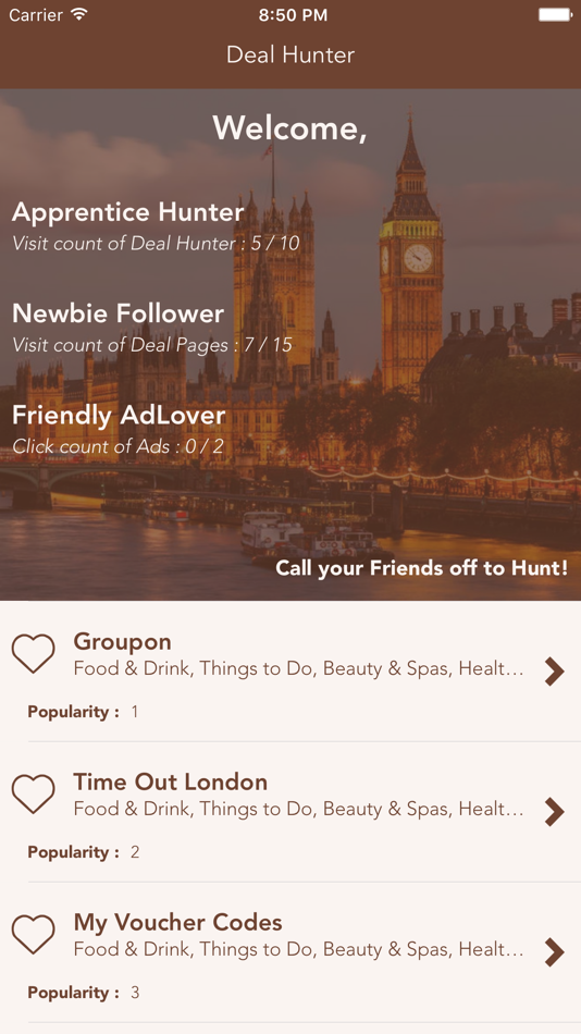 Living Social UK Feel Unique Not On The Highstreet - 3.0.3 - (iOS)