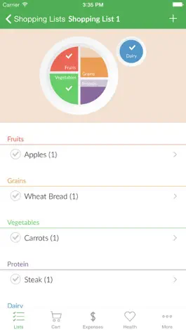 Game screenshot Lista - The Healthy Eating App mod apk