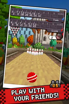 Game screenshot Mine Bowling - Slingshot and Shuffle-board apk