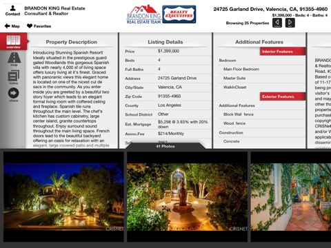 Real Estate Home Search - Brandon King for iPad screenshot 3