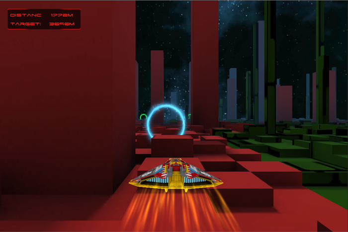 Fast Space Maze Racer