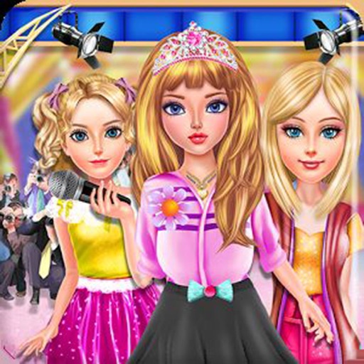 Princess beauty Fashion Stage makeup & makeover girls games icon