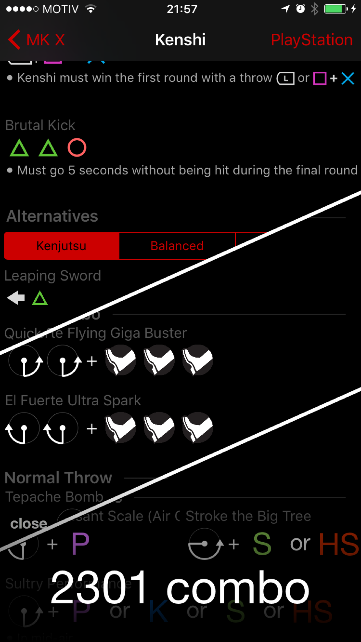 Combos for Injustice 2
