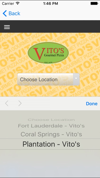 Vito's Gourmet Pizza