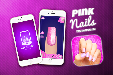Pink Nails Fashion Salon – Diy Manicure In 3D Design.s And Play Modern Nail.art Game For Girls screenshot 3