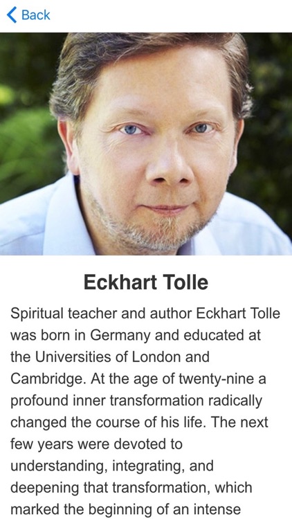 Power of Now Meditations based on Eckhart Tolle