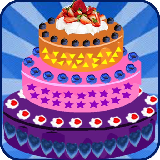 Delicious Cake Make Decoration Bakery Story Cooking Games for Girls Icon