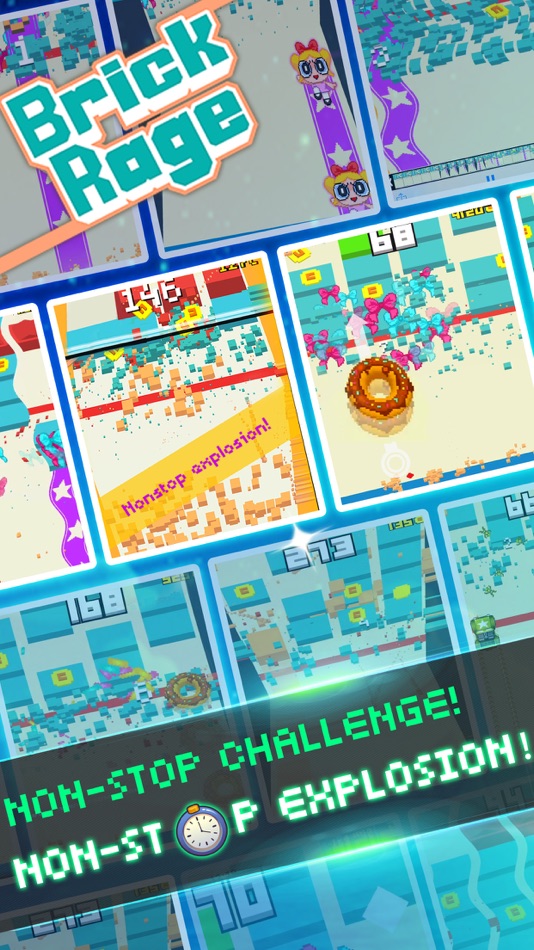 #4. Brick Rage - Not for the Weak Heart (iOS) Bởi: ChillyRoom
