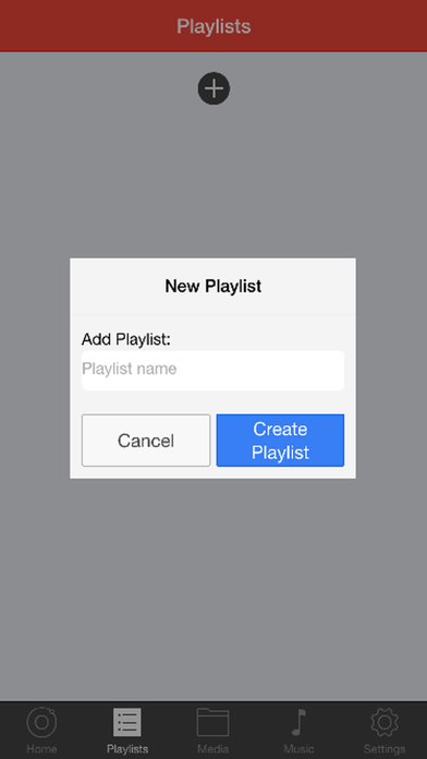 SofQi Media Player app screenshot