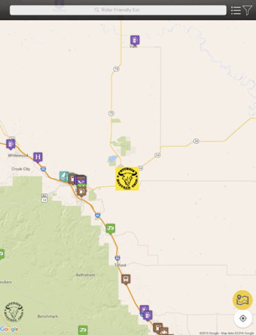 Screenshot #4 pour Sturgis Rider Friendly Establishments