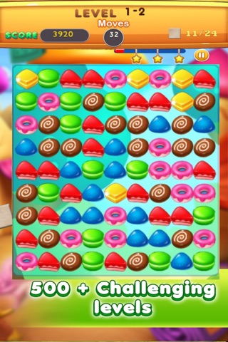 Crunch Kandy Doh-Mash and Crunch Cookies Game For Kids and Girls screenshot 3