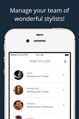 StyleUp for Salons - Scheduling & management screenshot 2