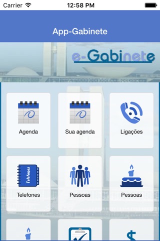 eGabinete screenshot 2