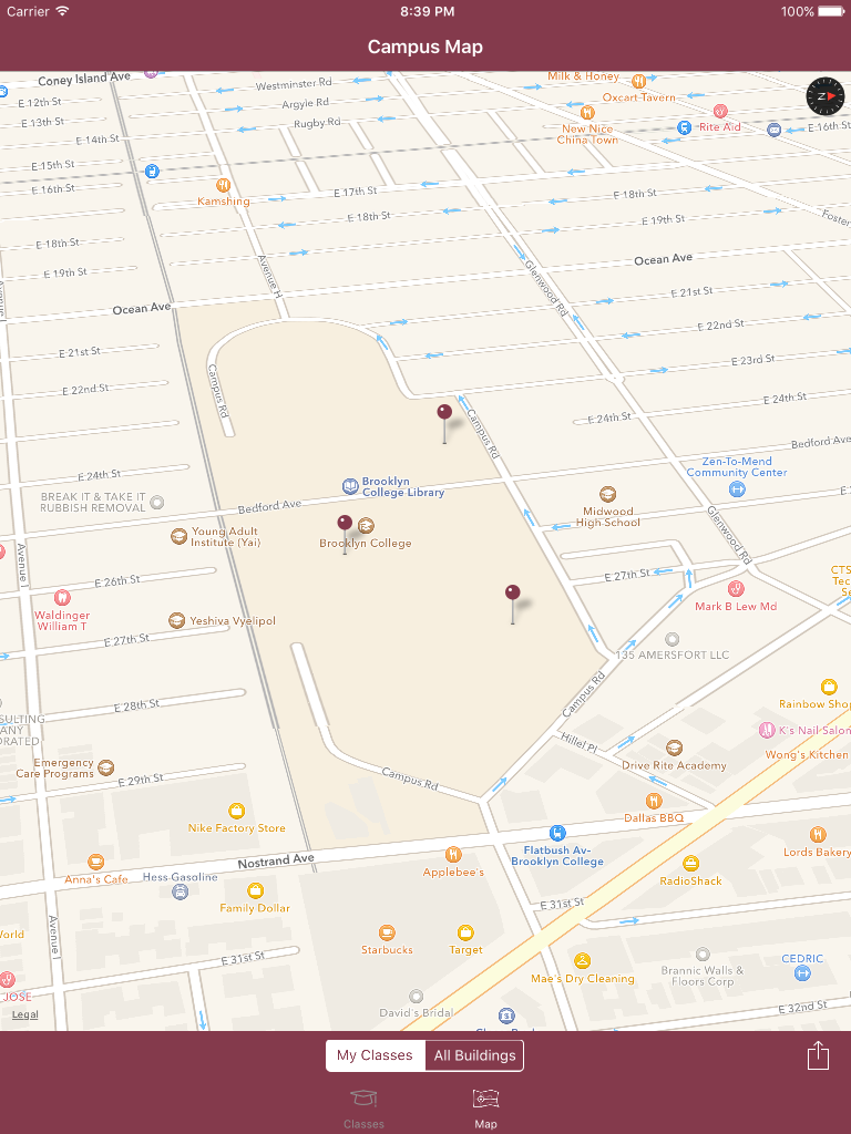 iBrooklyn - The unofficial app for CUNY Brooklyn College students. screenshot 6