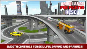 Ambulance 3D Firefighter Rescue screenshot 1