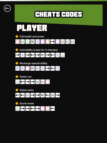 cheats para gta v ipad capturas de pantalla 2