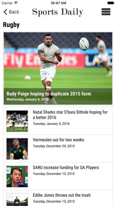 App screenshot