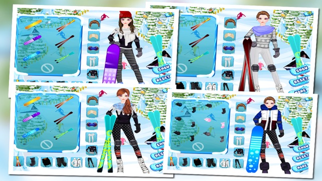 Skiing Fashion Adventure Game(圖4)-速報App