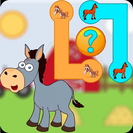 Horse Match Race Games for Little Kids Icon