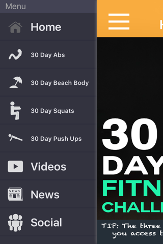 30 Day Fitness Challenges For Weight Loss & Strength screenshot 2