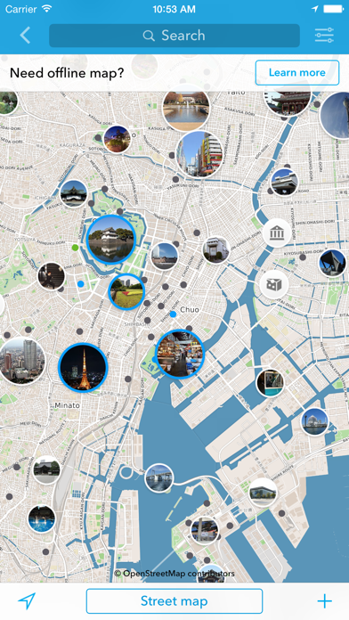 Screenshot #2 pour Tokyo - Carte hors ligne et guide de la ville Tripomatic
