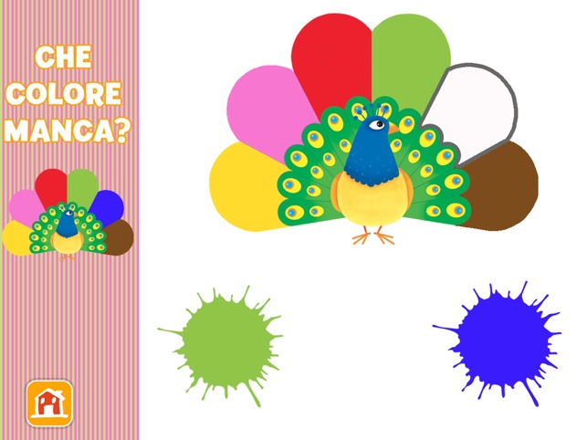 Carotina alfabeto e colori